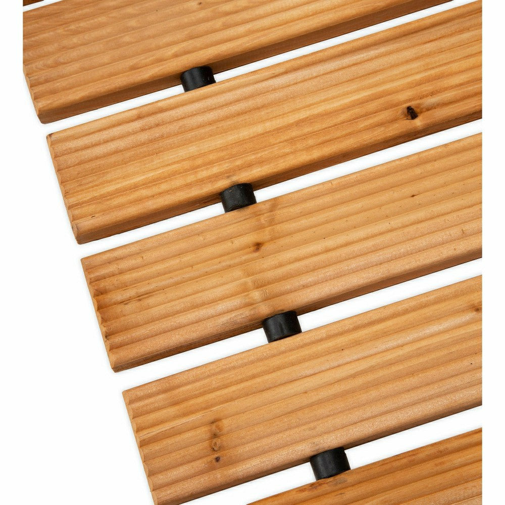 Straight Cedar Pathway