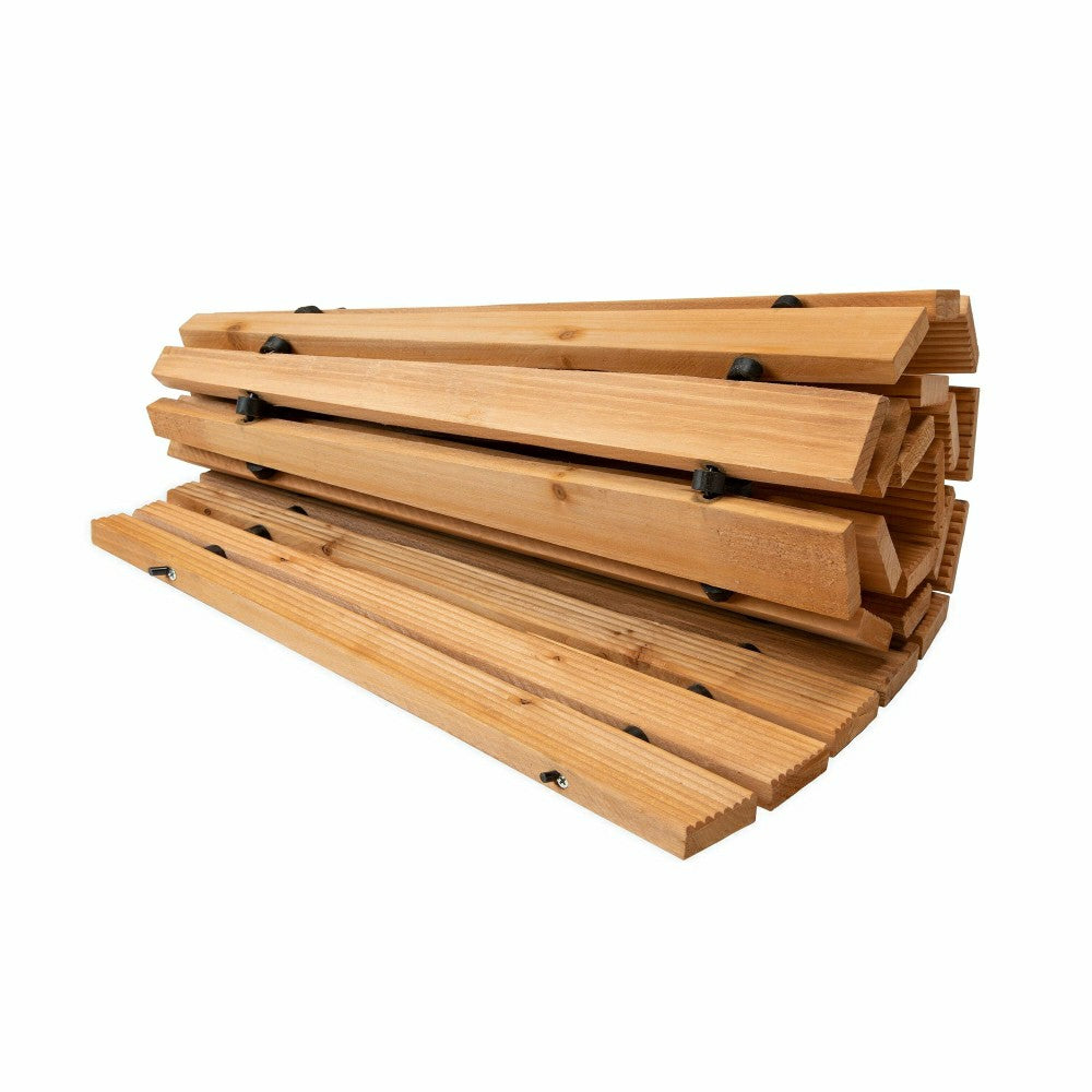 Portable Wooden Curved Pathway