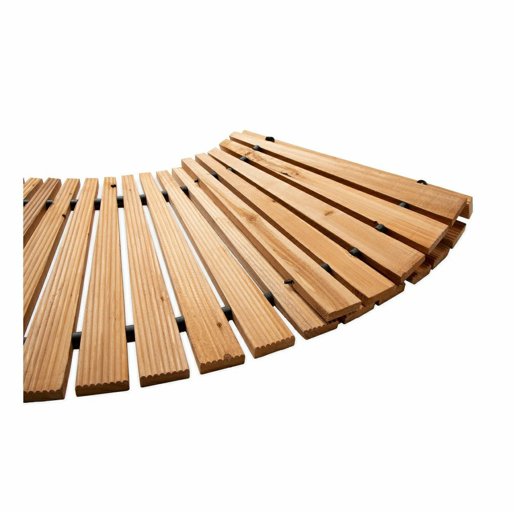 Portable Wooden Curved Pathway