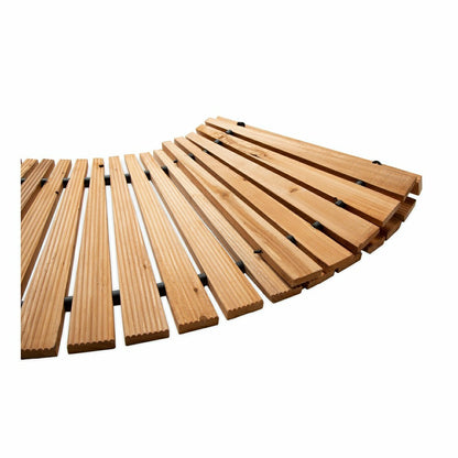 Portable Wooden Curved Pathway