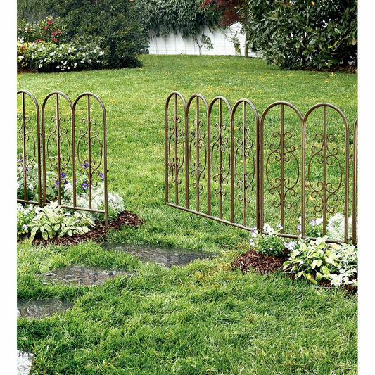 Iron Garden Fencing 4-Piece Set