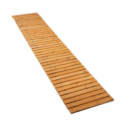 6' Portable Roll-Out Straight Cedar Pathway