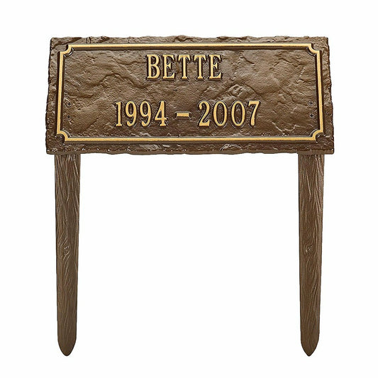 Bronze Classic Pet Memorial