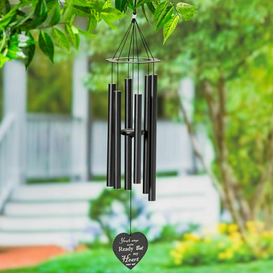 "Your Wings Were Ready" Avria Hand-Tuned Wind Chime, 30" H