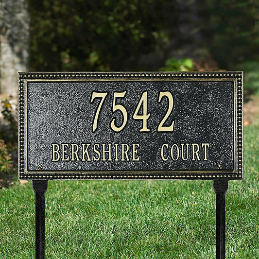Beaded Lawn Plaque