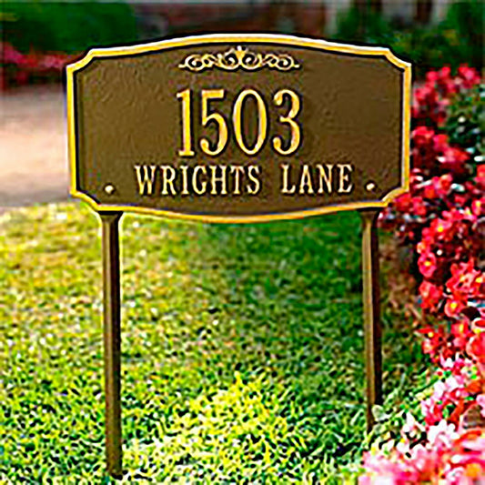 Scarborough Lawn Plaque