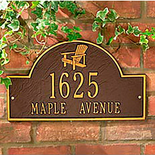 Adirondak Wall Plaque
