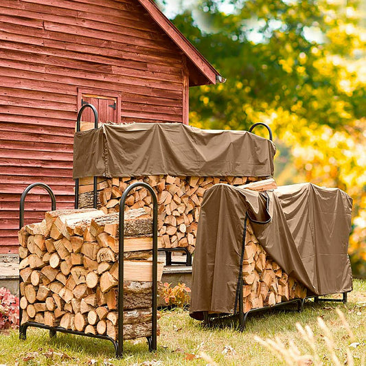 Large Heavy-Duty Steel Log Rack