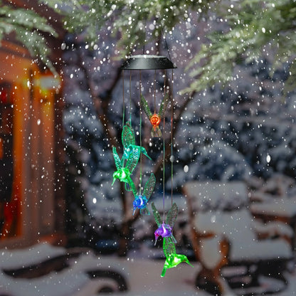 Mobile Solar Mobile Green Hummingbird