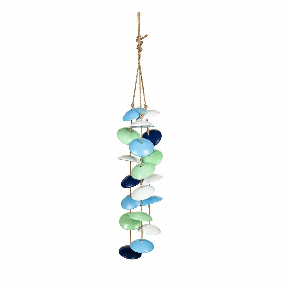 Multicolor Metal and Jute Wind Chime