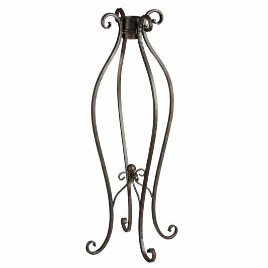 Curlicue Metal Gazing Ball Stand