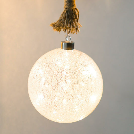 Jute Rope Light Sphere, Large