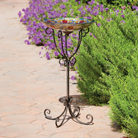 Versatile Metal Scroll Stand