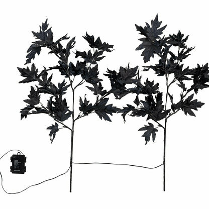 Halloween Maple Indoor/Outdoor LED Color Changing Artificial Branch, 3