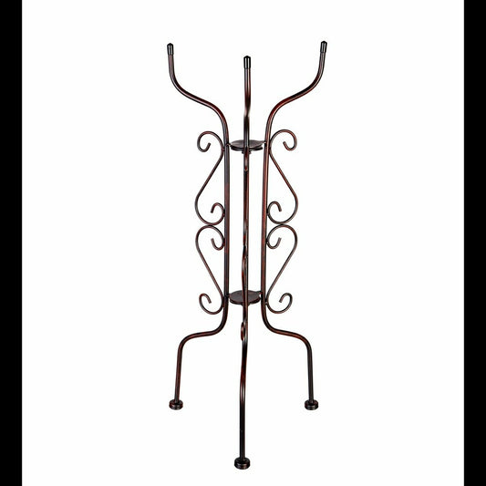Tripod Scroll Birdbath Stand