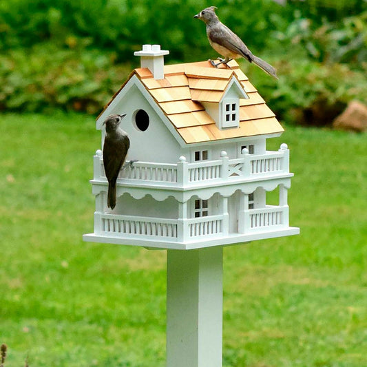 Wooden Cape Cod Birdhouse