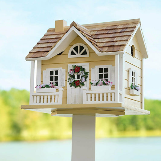 Wreath Cottage Birdhouse