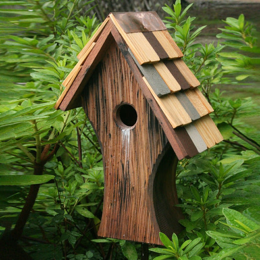 Knottingham Antique Cypress Shingled Roof Birdhouse