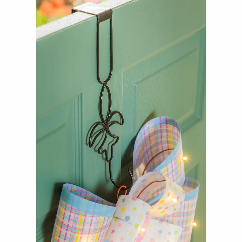 Door Tag Fleur de Lis Over-the-Door Hanger