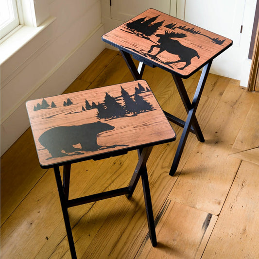 Wilderness TV Trays, Set of 2