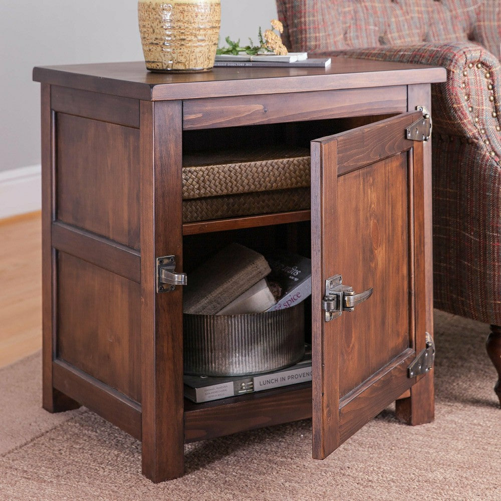 Portland Ice Box Side Table