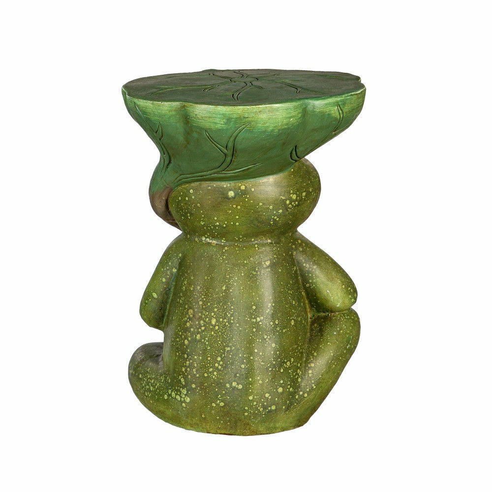 17" Resin Frog Patio Table