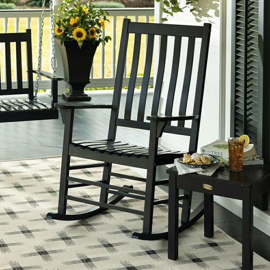 Slatted Wood Rocker