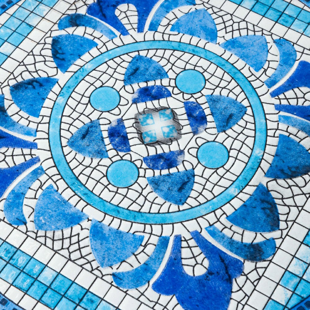 Santorini Breeze Mosaic Bistro Table and Chair Set