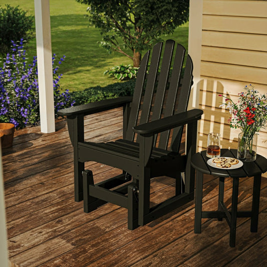 POLYWOOD® Classic Adirondack Glider Chair