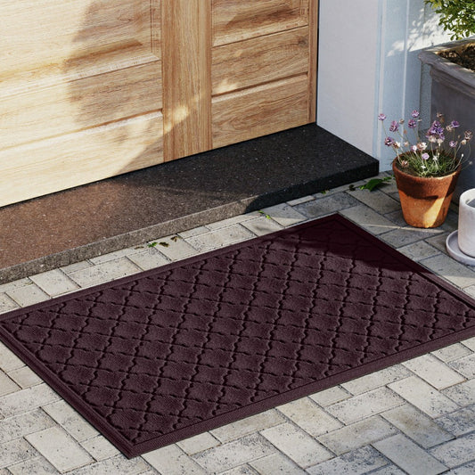 WaterHog® Indoor/Outdoor Geometric Doormat, 2' x 3'