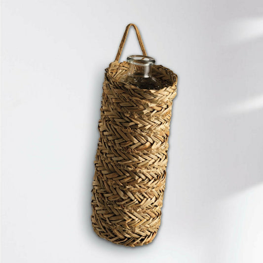 Seagrass Wrapped Bottle