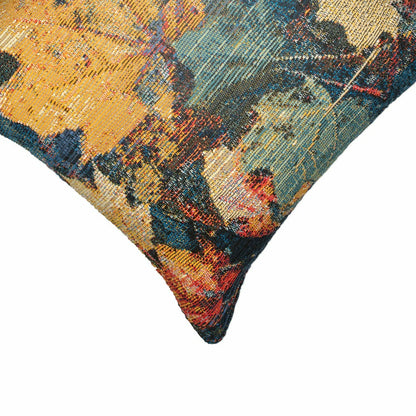 Indoor/Outdoor Autumn Leaves Polypropylene Throw Pillow