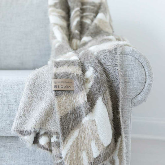 Dream Jumper Maybach Knit Blanket, Pluto, 48” x 72”