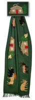 Hunting Cabin Wool Blanket