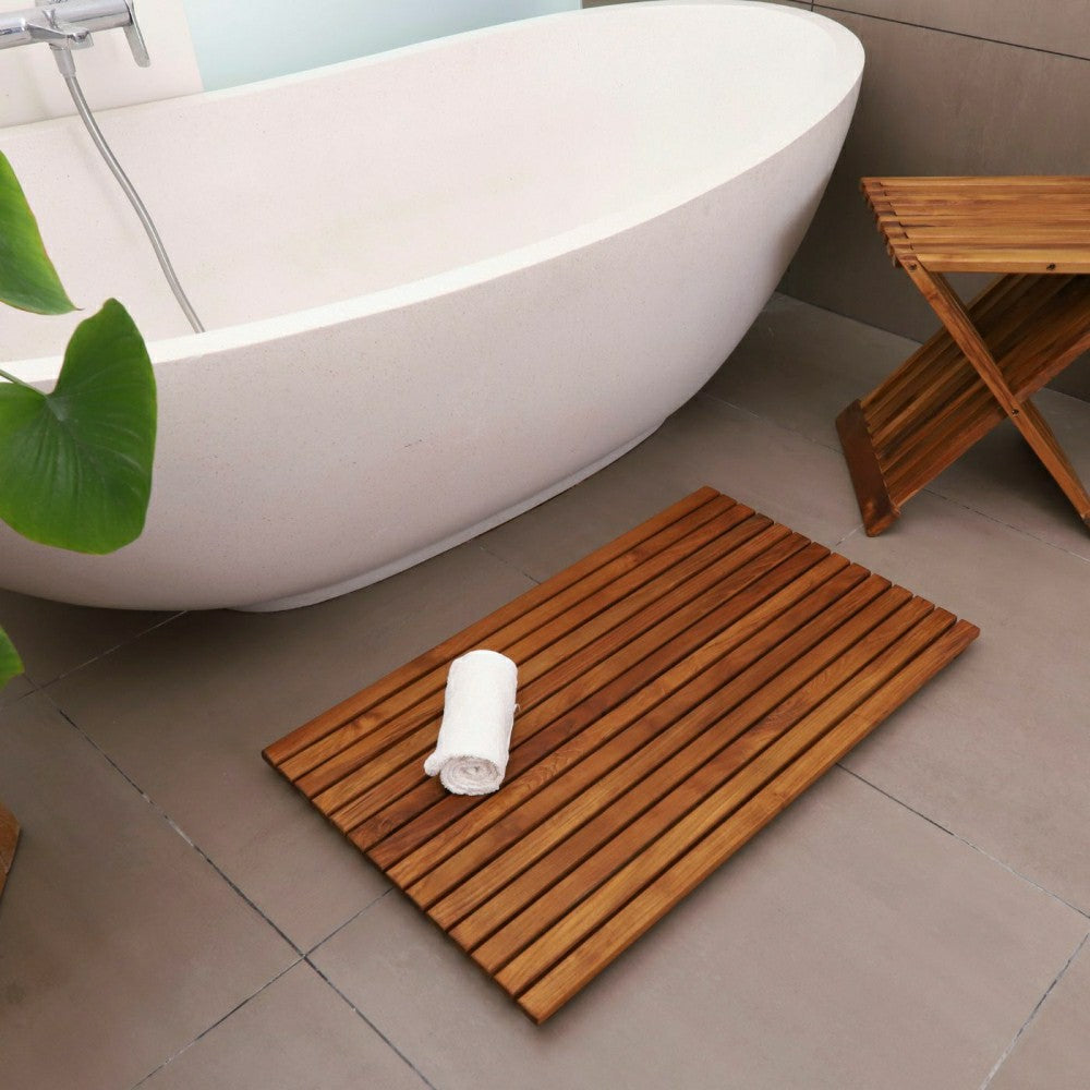 Bel Air Indoor/Outdoor Teak Bath Mat