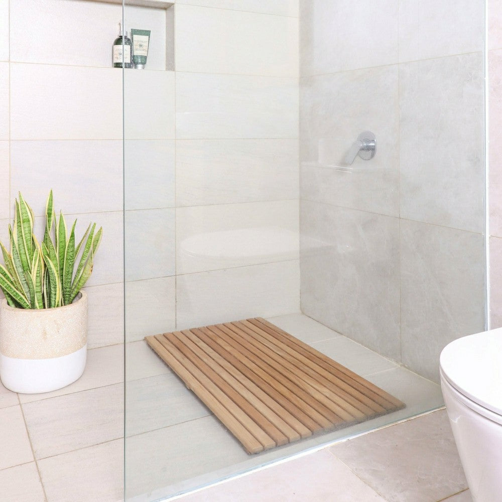 Bel Air Indoor/Outdoor Teak Bath Mat