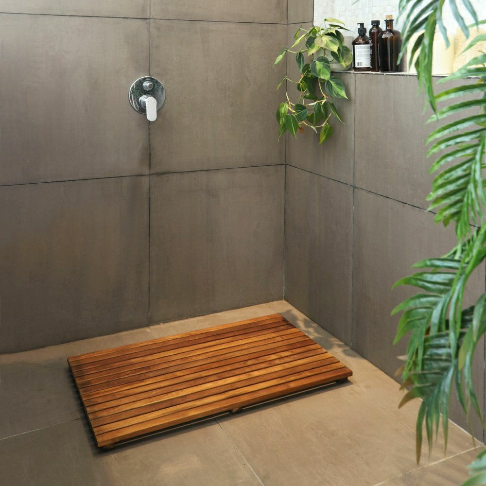 Bel Air Indoor/Outdoor Teak Bath Mat