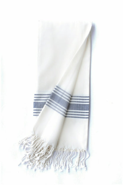 Le Boulou Towel - White
