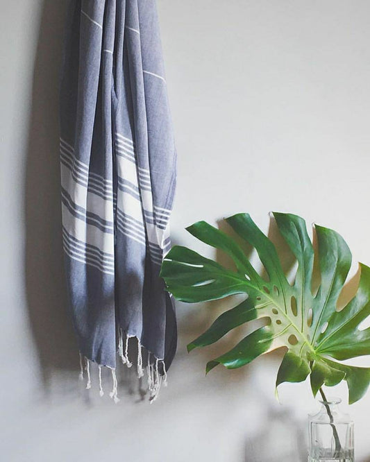 Le Boulou Towel - Blue