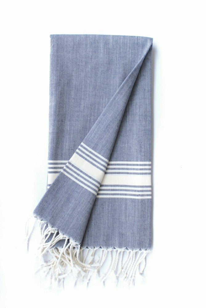 Le Boulou Towel - Blue