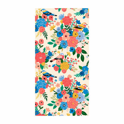 Bursting Blossoms Quick Dry Towel and Matching Carrying Case, 60" x 30