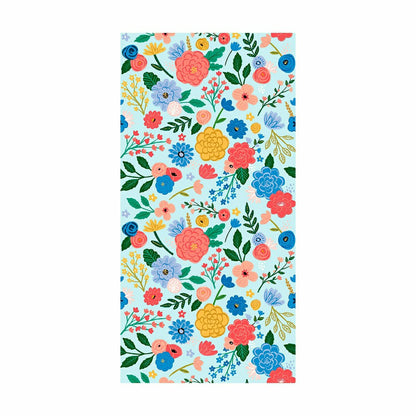 Bursting Blossoms Quick Dry Towel and Matching Carrying Case, 60" x 30
