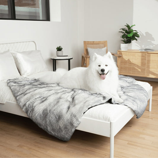 PupProtector™ Luxe Waterproof Faux Fur Blanket