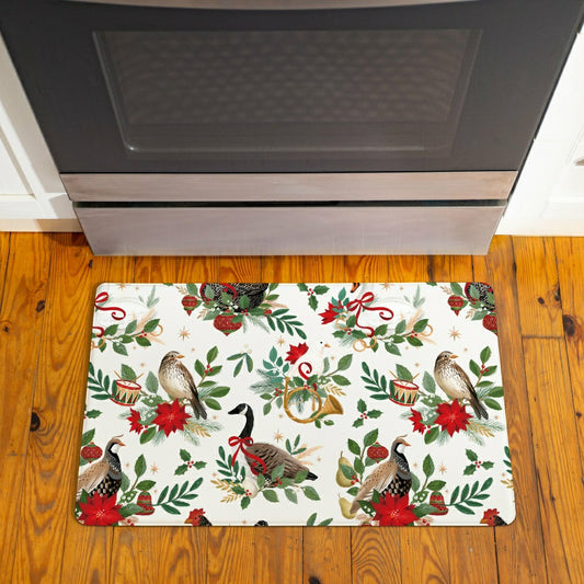 Anti-Fatigue Mat, Partridge,Bird,Goose, 30"x18"