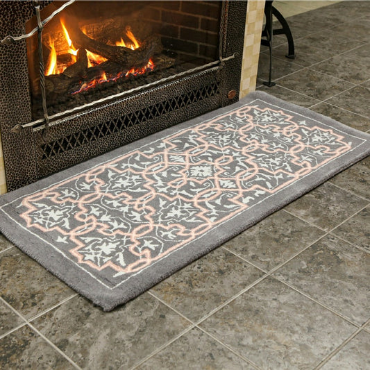 Tabriz Wool Rug, 56"x26"