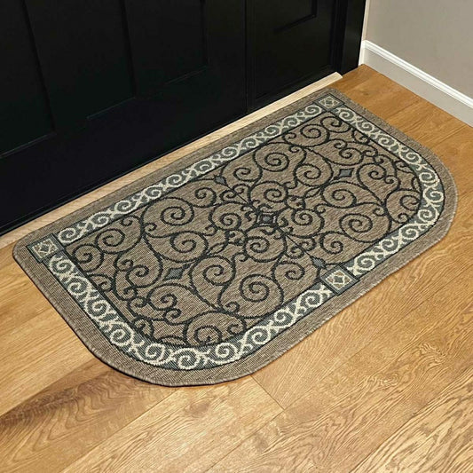 Eastly Scroll Polypropylene Rug