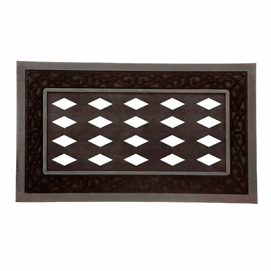 Tray, Sassafras Mat Black Scroll Black Scroll
