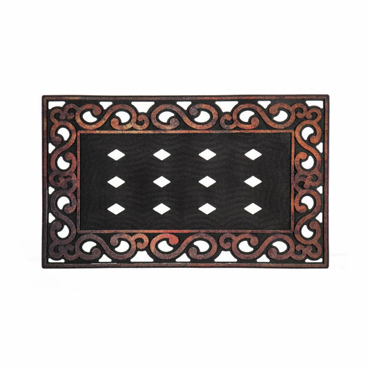 Variegated Scroll Sassafras Mat Tray