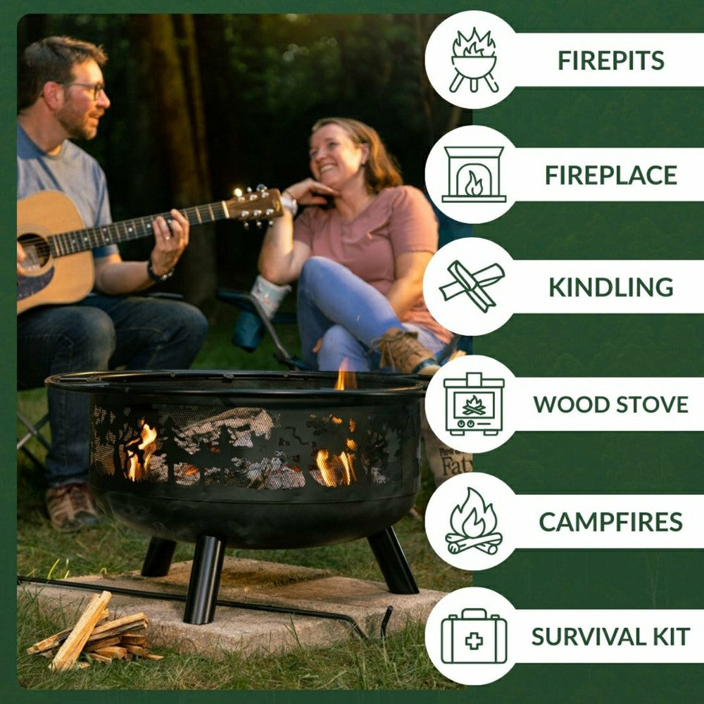 Fatwood Fire-Starter, 12 lb. Bag