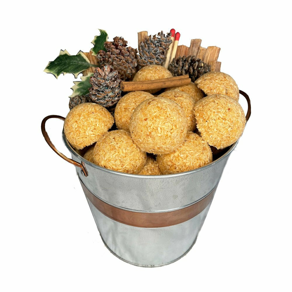 Fire Starter Gift Set in Galvanized Bucket